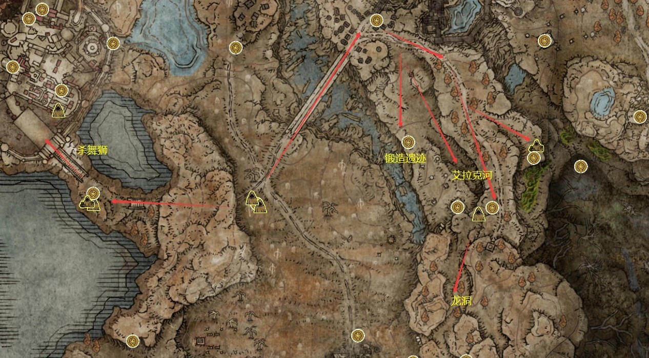 《艾爾登法環》黃金樹之影DLC支線任務順序參考 - 第1張