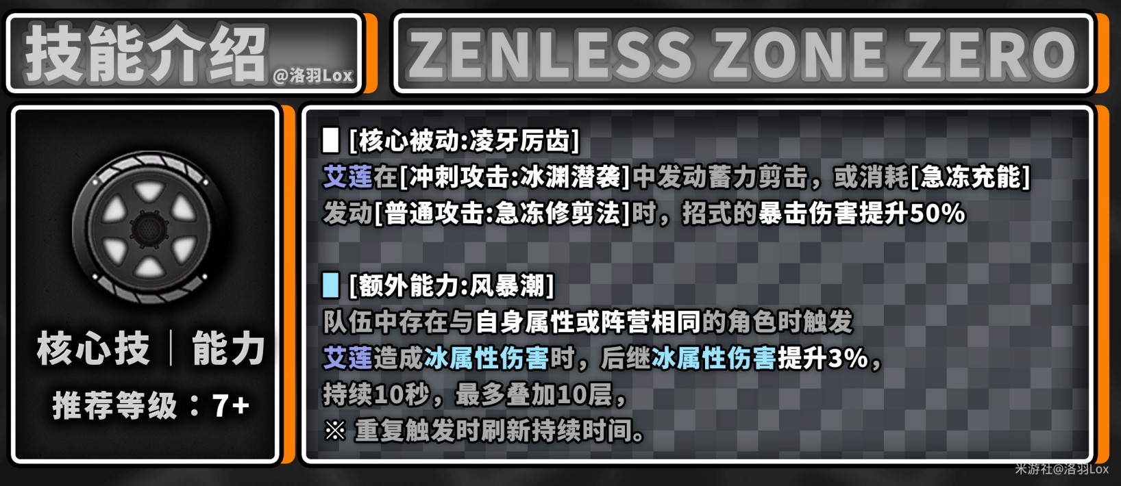 《絕區零》艾蓮詳細培養攻略 艾蓮技能機制詳解與裝配、隊伍搭配指南_技能簡析 - 第14張