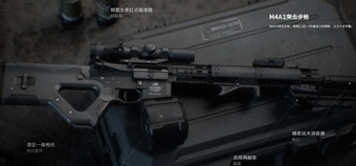 《三角洲行动》M4A1突击步枪加装部件推荐 - 第1张