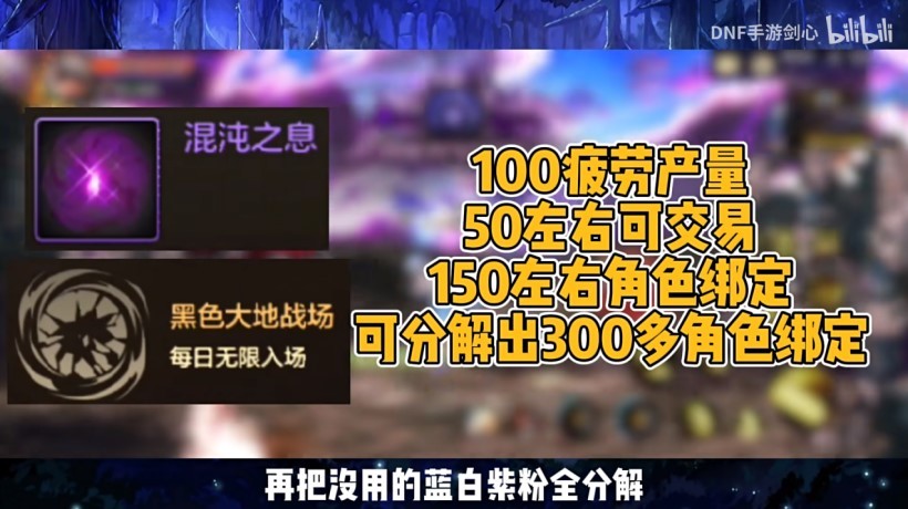 《地下城與勇士手遊（DNF手遊）》夏日版本搬磚詳細攻略 全角色疲勞分配教學 - 第1張