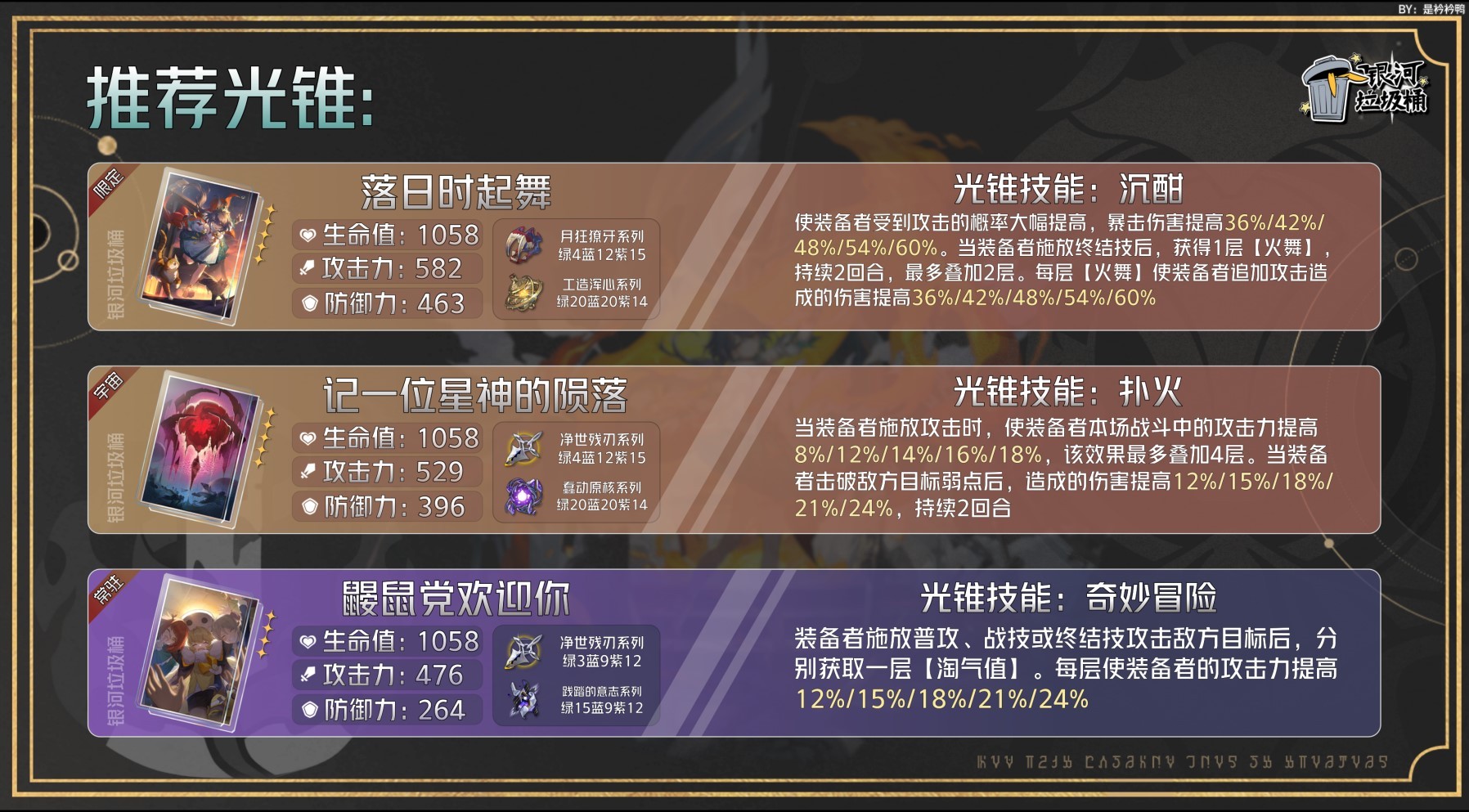 《崩坏星穹铁道》2.4云璃全方位培养指南 云璃行迹加点解析与出装配队攻略_光锥推荐 - 第1张