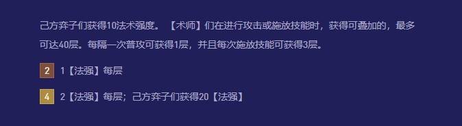 《云顶之弈》S12羁绊效果及协同英雄一览 魔法大乱斗赛季羁绊介绍_术师 - 第1张