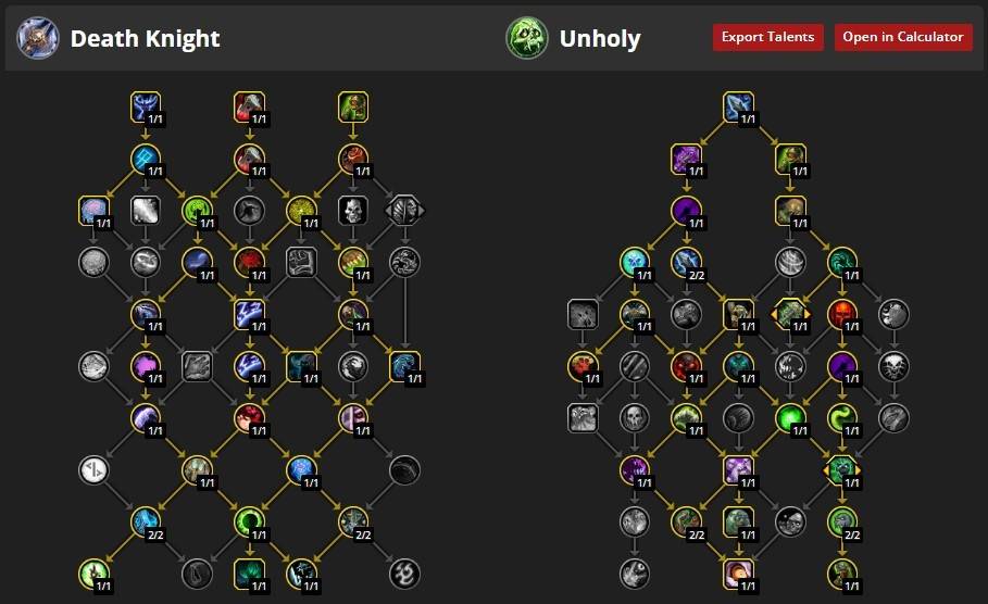 《魔兽世界》11.0死亡骑士全专精天赋加点推荐 - 第3张