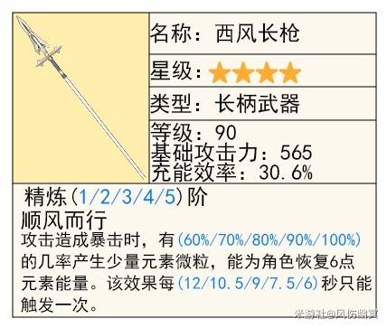 《原神》4.8下半卡池角色玩法与抽取建议_武器池 - 第5张