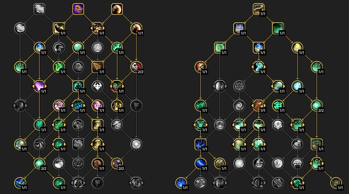 《魔獸世界》11.0全職業全團本和大秘境天賦加點參考_武僧-織霧 - 第2張