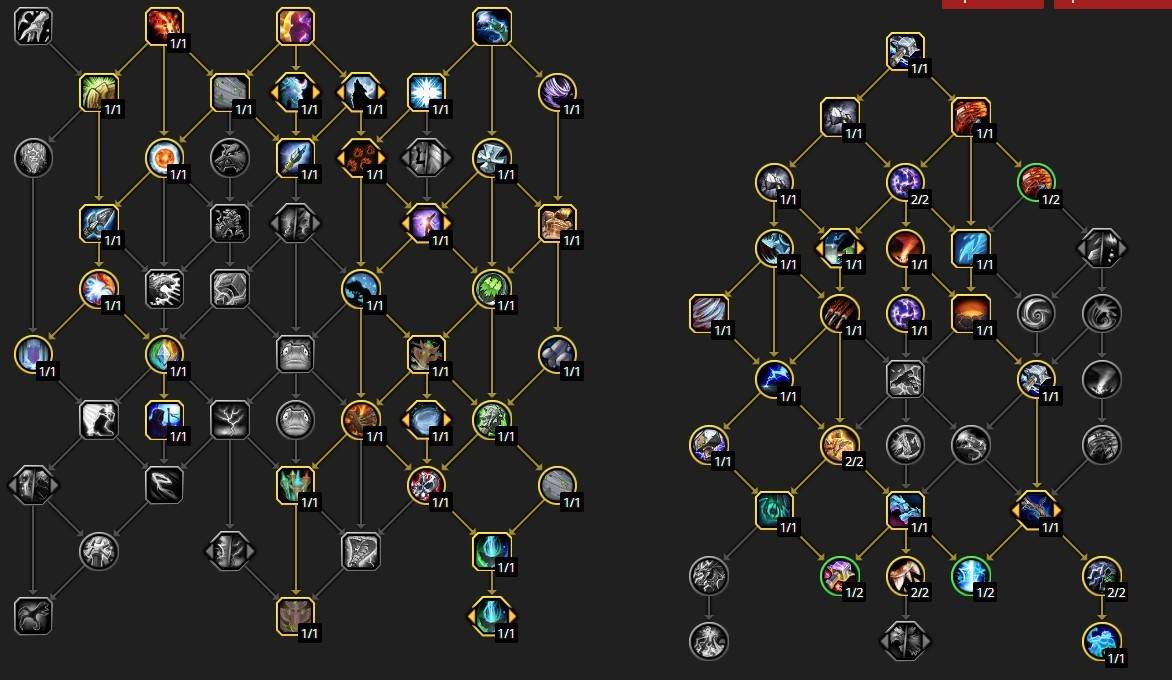 《魔兽世界》11.0全职业全团本和大秘境天赋加点参考_萨满-增强 - 第2张