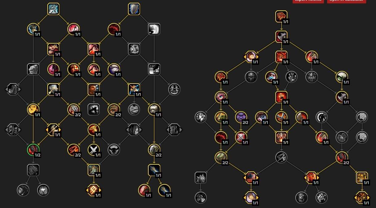 《魔獸世界》11.0全職業全團本和大秘境天賦加點參考_戰士-狂暴