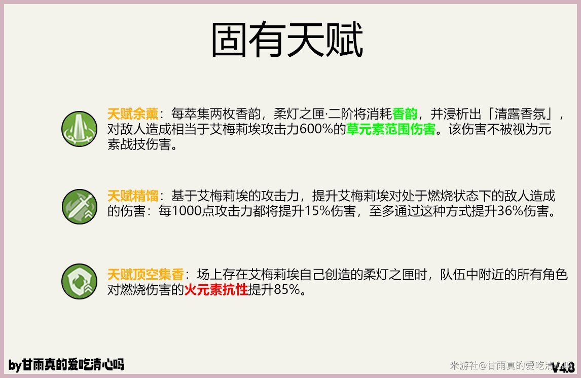 《原神》4.8艾梅莉埃全方位养成攻略 艾梅莉埃怎么培养 - 第5张