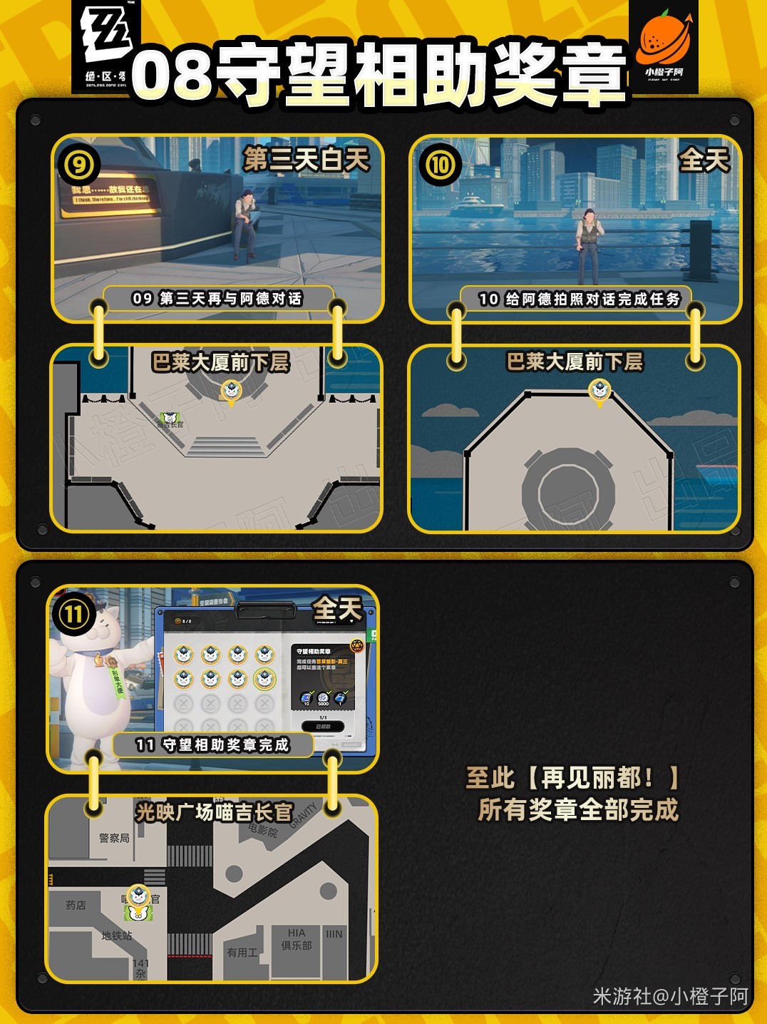 《絕區零》再建麗都喵吉長官徽章收集指南 - 第13張