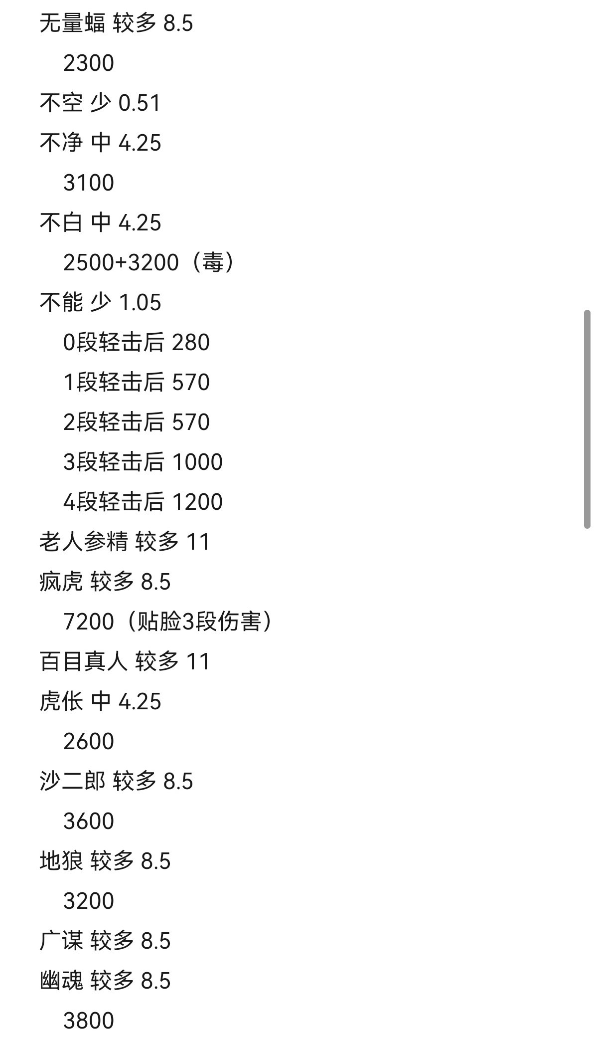 《黑神话悟空》攻击型精魄伤害数据测试 - 第2张