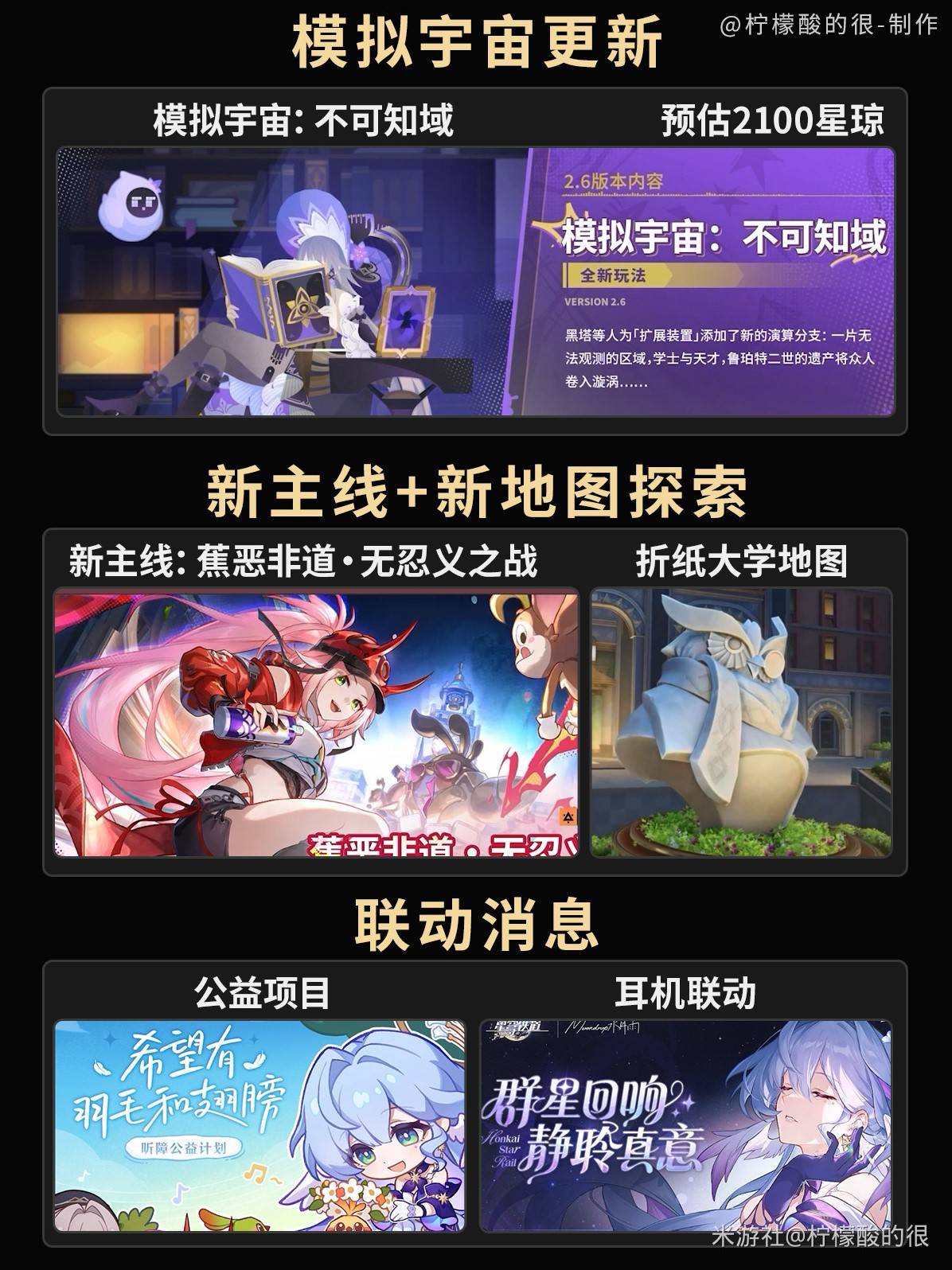 《崩坏星穹铁道》2.6可获取星琼数量参考 2.6版本可以获取多少星琼 - 第5张