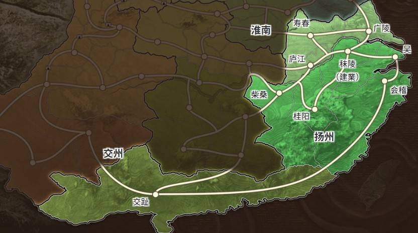 《三国志8重制版》地区分布图 地区名、州名一览 - 第7张