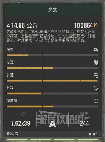《潜行者2》武器数据图鉴 潜行者2武器属性一览_贪婪 - 第1张