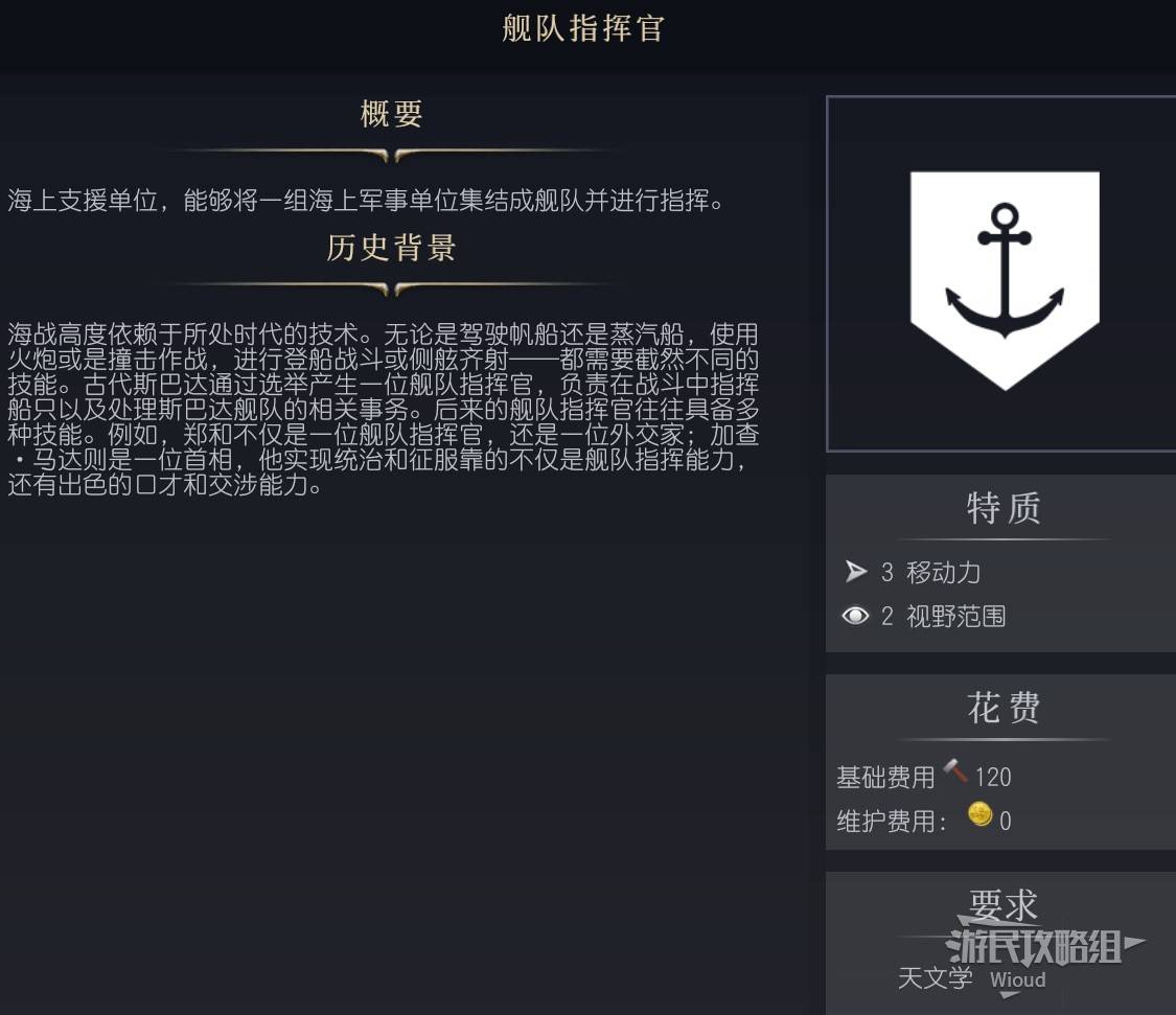 《文明7》百科全书手册 百科一览_单位-舰队指挥官 - 第1张