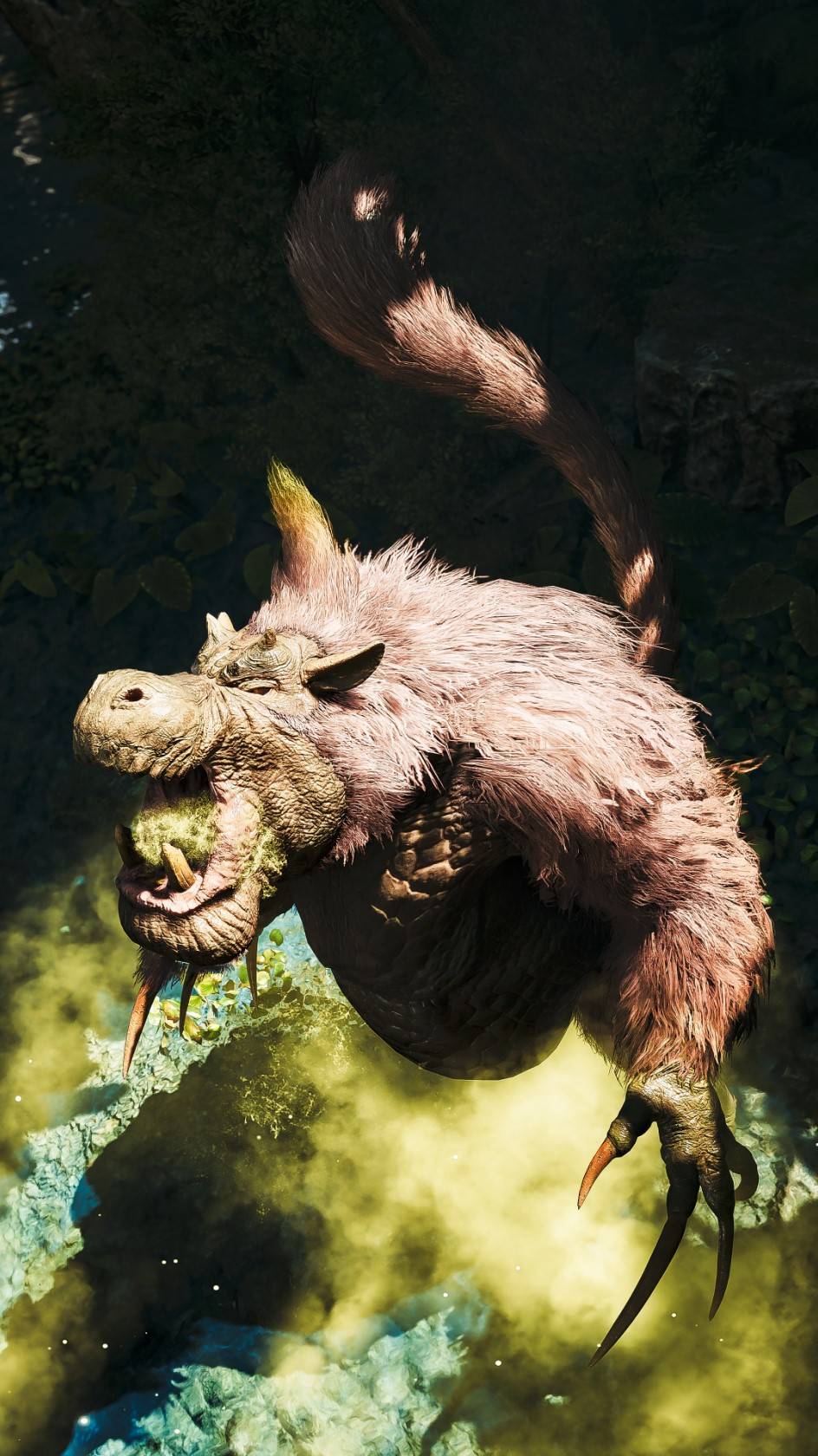 《魔物獵人荒野》全大型怪高清圖鑑 大型怪高清截圖分享_桃毛獸王 - 第2張