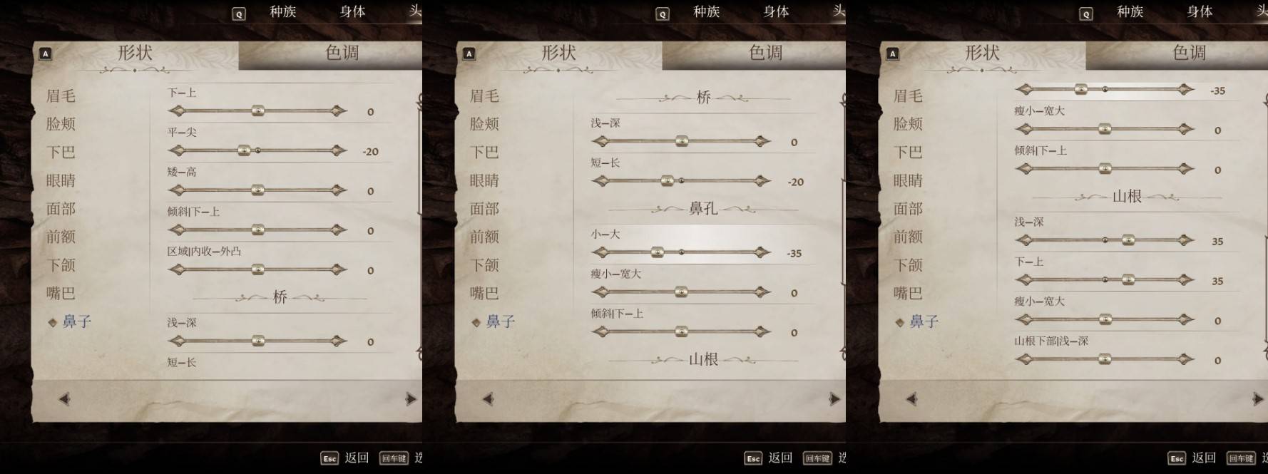 《上古卷轴4重制版》各种族女角色捏脸分享_布莱顿 - 第10张