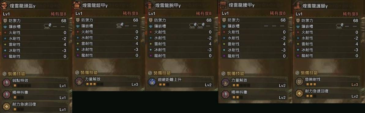《怪物猎人荒野》历战王煌雷龙版本斩斧毕业配装