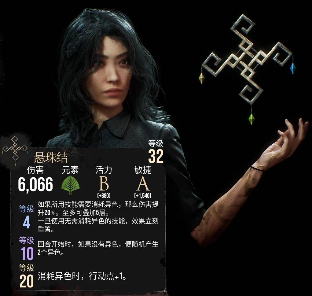 《光与影33号远征队》吕涅毕业配装推荐 吕涅技能、灵光参考
