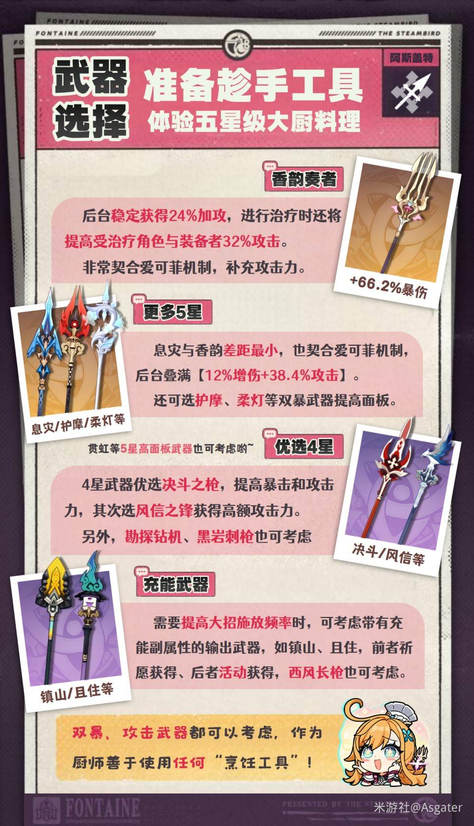 《原神》爱可菲全方位养成攻略 爱可菲怎么培养_养成方面 - 第2张