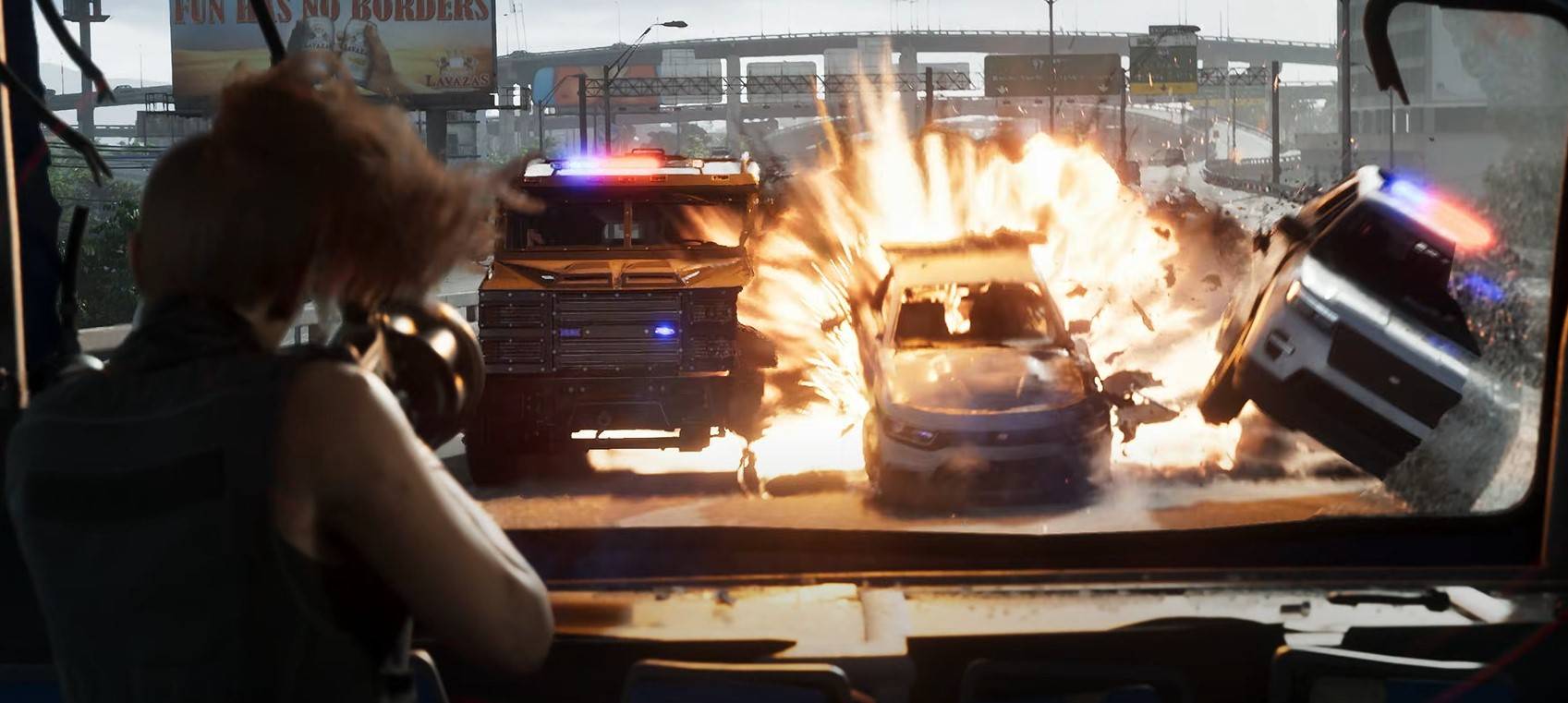《GTA6》第二支预告片登场载具盘点_马路场景 - 第1张
