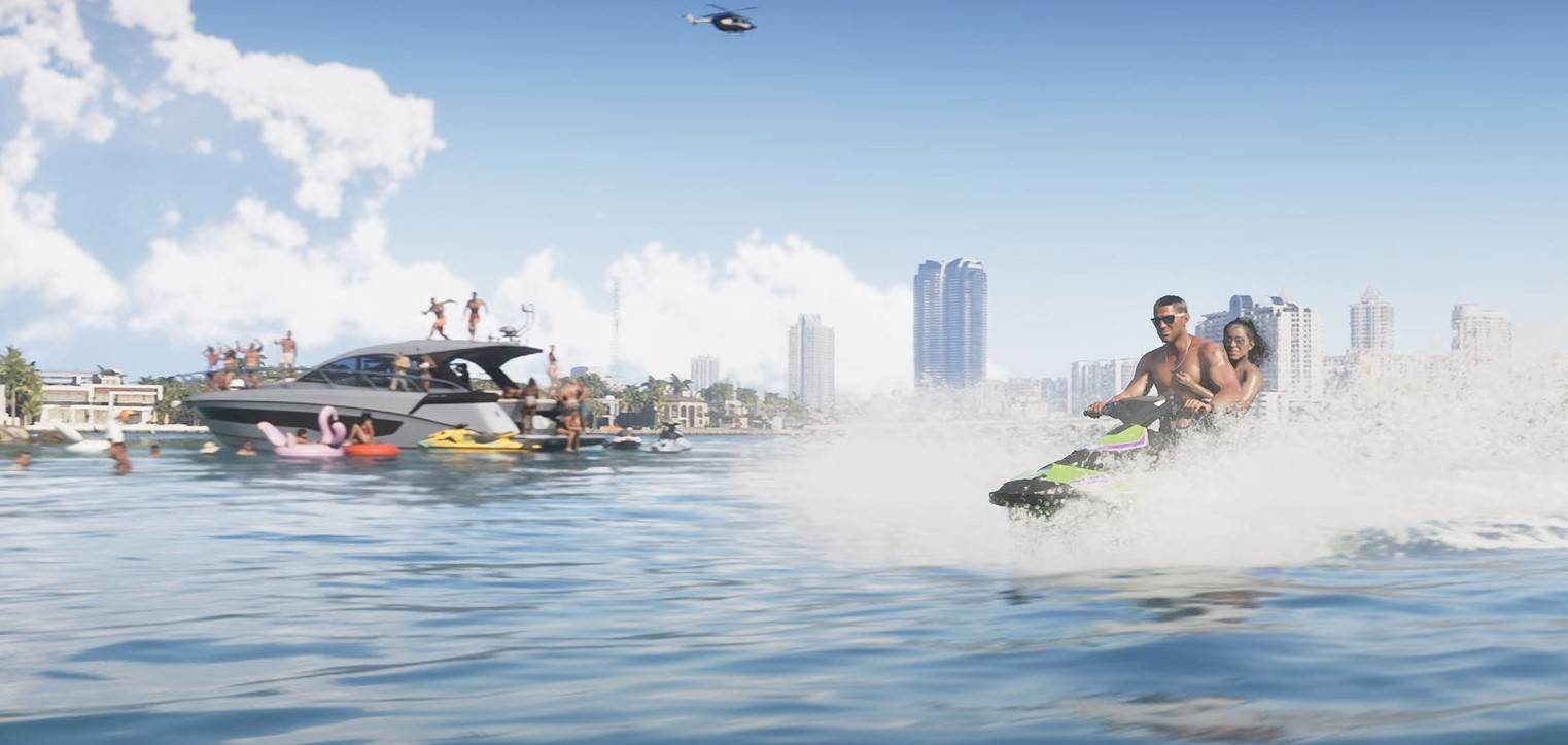 《GTA6》第二支预告片登场载具盘点_雷奥奈达礁岛群场景 - 第1张