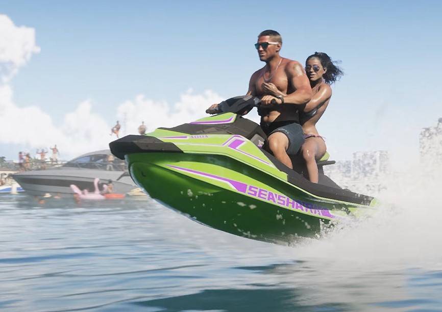 《GTA6》第二支预告片登场载具盘点_雷奥奈达礁岛群场景 - 第2张