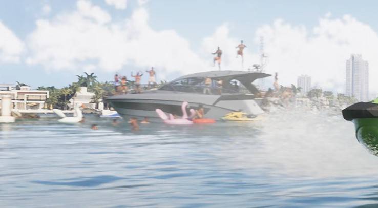《GTA6》第二支预告片登场载具盘点_雷奥奈达礁岛群场景 - 第4张