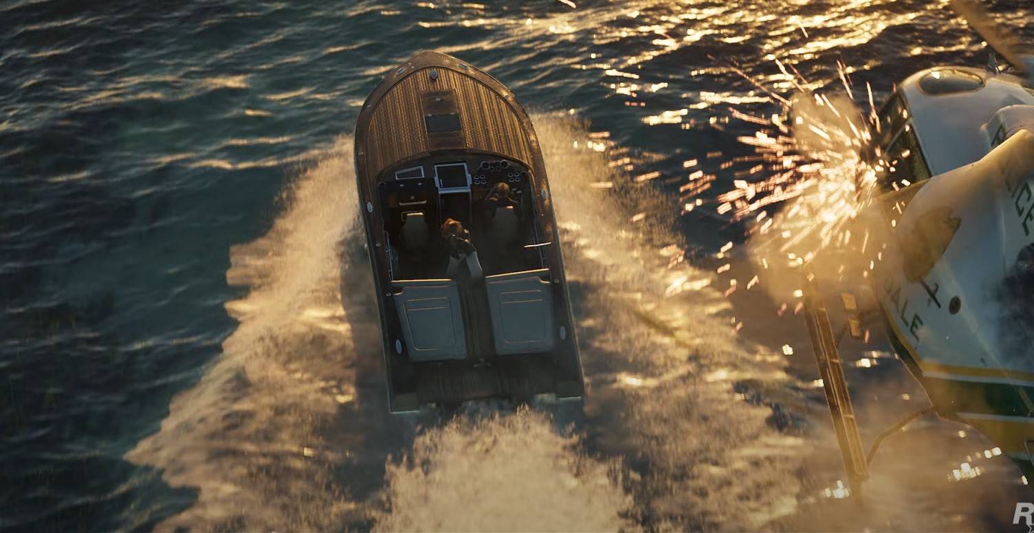 《GTA6》第二支预告片登场载具盘点_海上场景