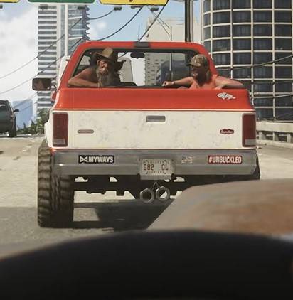 《GTA6》第二支预告片登场载具盘点_高速场景 - 第8张