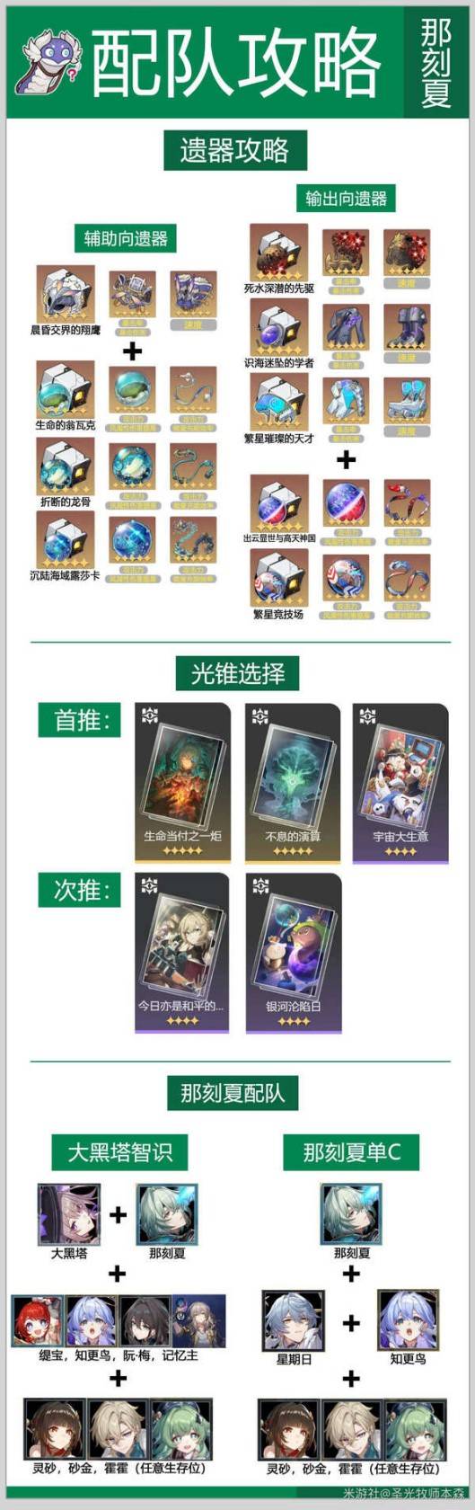 《崩坏星穹铁道》那刻夏技能解析 那刻夏怎么用 - 第2张