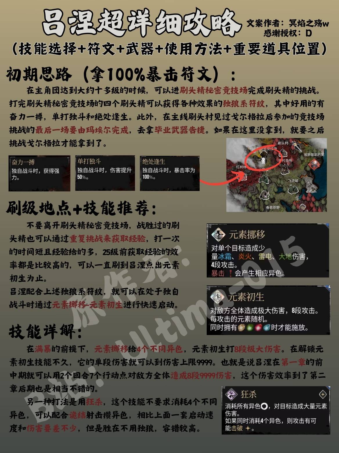 《光与影33号远征队》吕涅各阶段构筑攻略 吕涅武器、符纹与技能推荐
