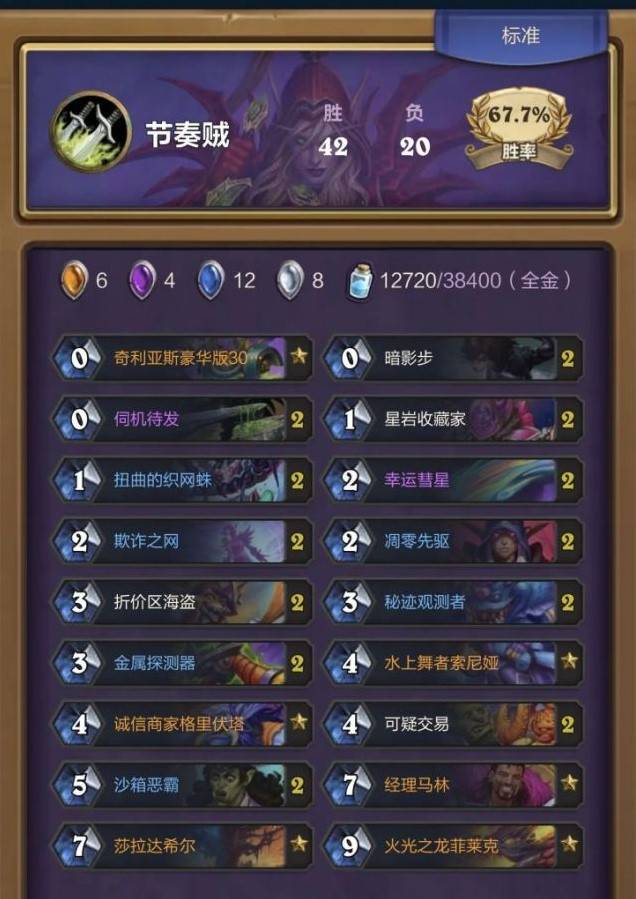 《爐石戰記》阿莎曼賊卡組構築分享