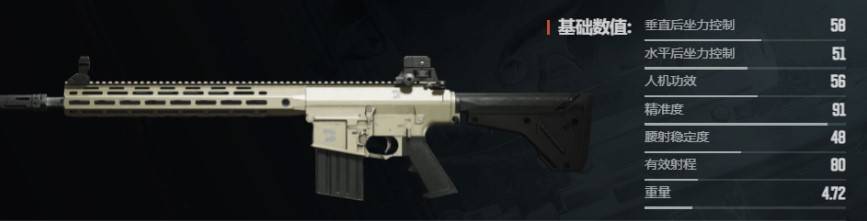 《暗區突圍無限》槍械全解析圖鑑（下）_M110射手步槍 - 第1張