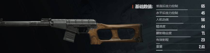 《暗區突圍無限》槍械全解析圖鑑（下）_VSS射手步槍 - 第1張