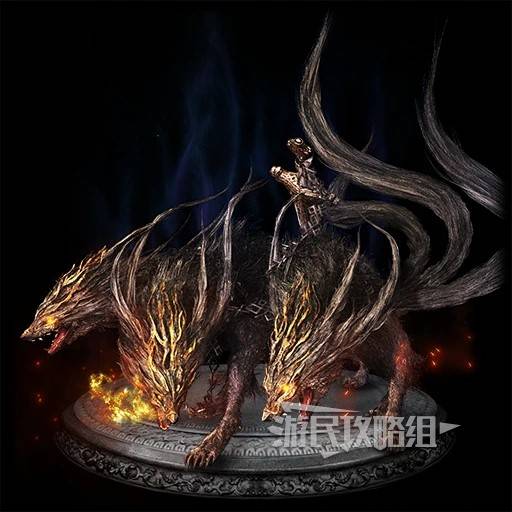 《艾爾登法環黑夜君臨》全黑夜王BOSS打法攻略 黑夜王怎麼打_三頭野獸-“黑夜野獸”格拉狄烏斯