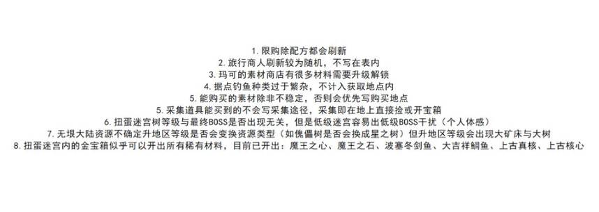 《幻想生活i》全材料获取表 全材料获取方式一览 - 第2张