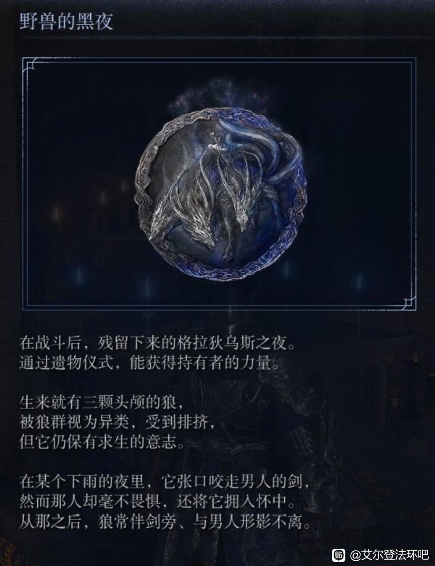 《艾尔登法环黑夜君临》全夜王追忆文本一览 - 第2张