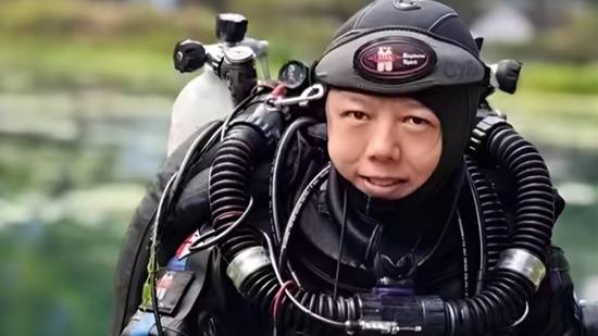 知名潜水员金雪峰在圣龙潭潜水时去世 打捞20多天