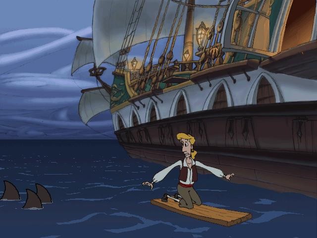 The curse of monkey island прохождение