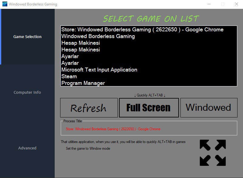 Windowed borderless gaming windowed borderless gaming 