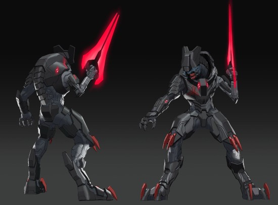 《光环：无限》概念图 展现新反派角色与新型装甲