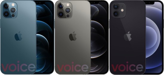 iPhone 12疑似官方渲染图泄露 提供更多配色选择