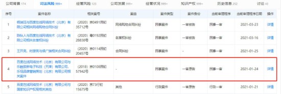 百度起诉乐视等拖欠电影票款 获赔超4400万元