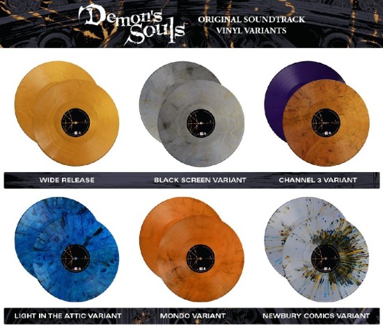 《恶魔之魂：重制版》黑胶唱片公布：魂系风格、售价230元
