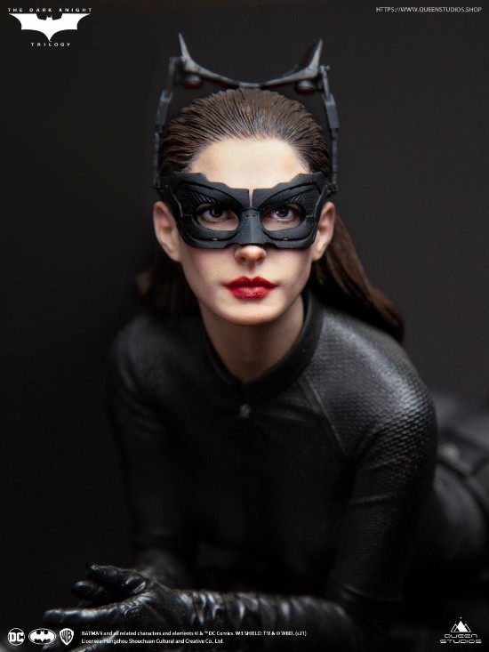 皇后工作室《蝙蝠侠：黑暗骑士崛起》猫女雕像 红唇烈焰偷心贼、售价4680元