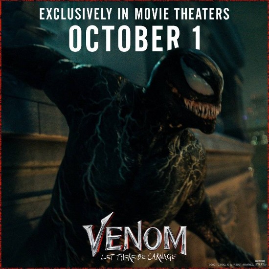 10月1日北美上映！漫改电影《毒液2》宣布提档