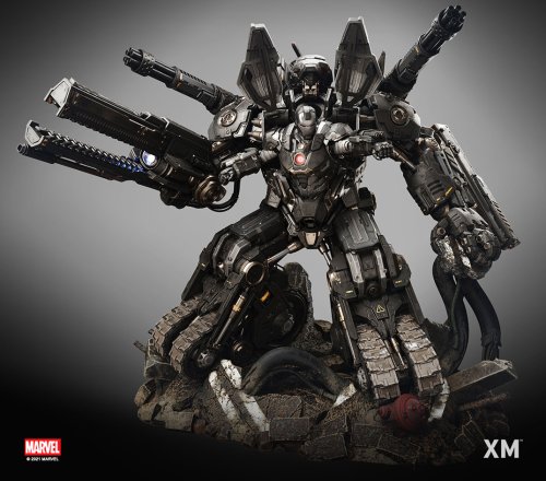 售价2万！XM studio漫威战争机器超霸气雕像 附带装甲坦克、史诗级加强