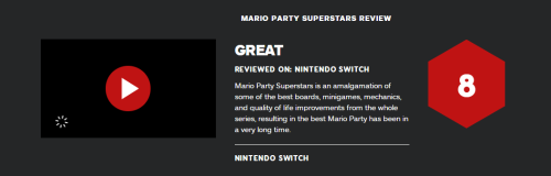 《马里奥派对：超级巨星》IGN 8分 系列中的佼佼者