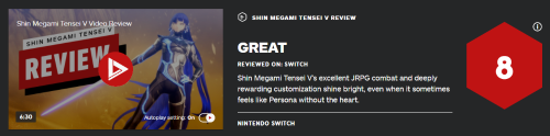IGN评《真女神转生5》被玩家吐槽：还是回去玩《女神异闻录5》吧