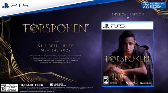 《Forspoken》新宣传海报公布 主机平台PS5独占两年